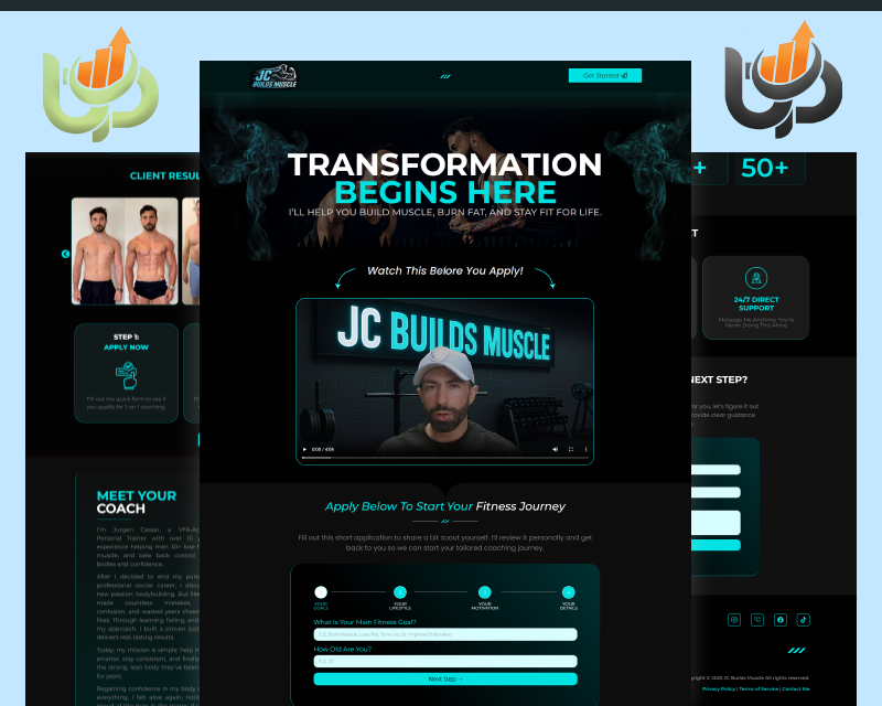 High Ticket Sales Page Design